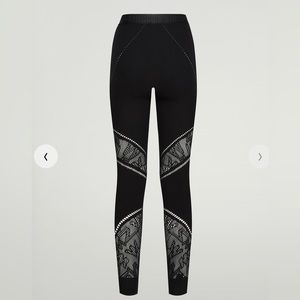 Wolford: Sporty Logo Net Leggings